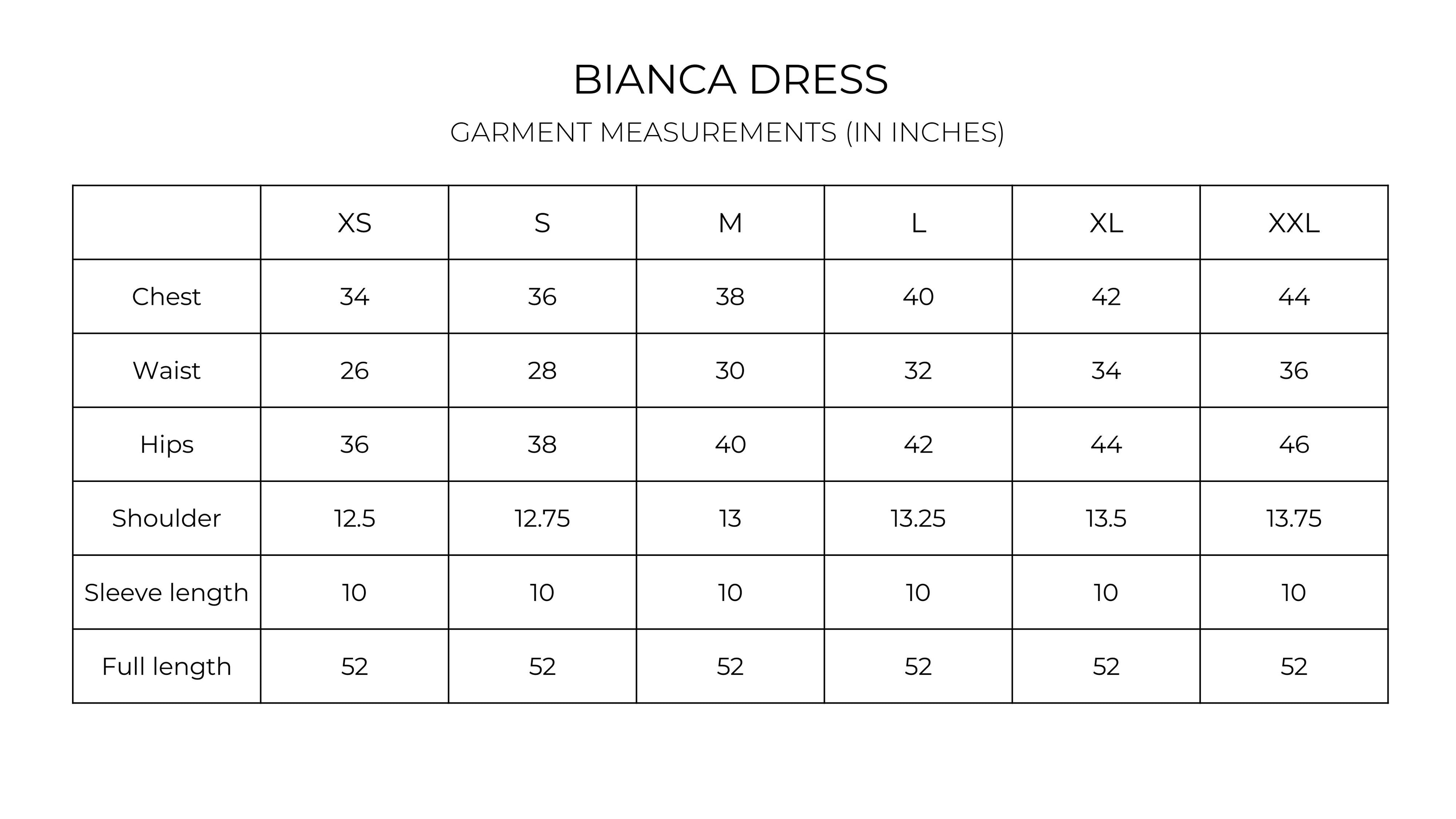 Bianca Dress