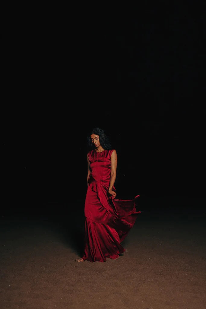 Crimson Dress