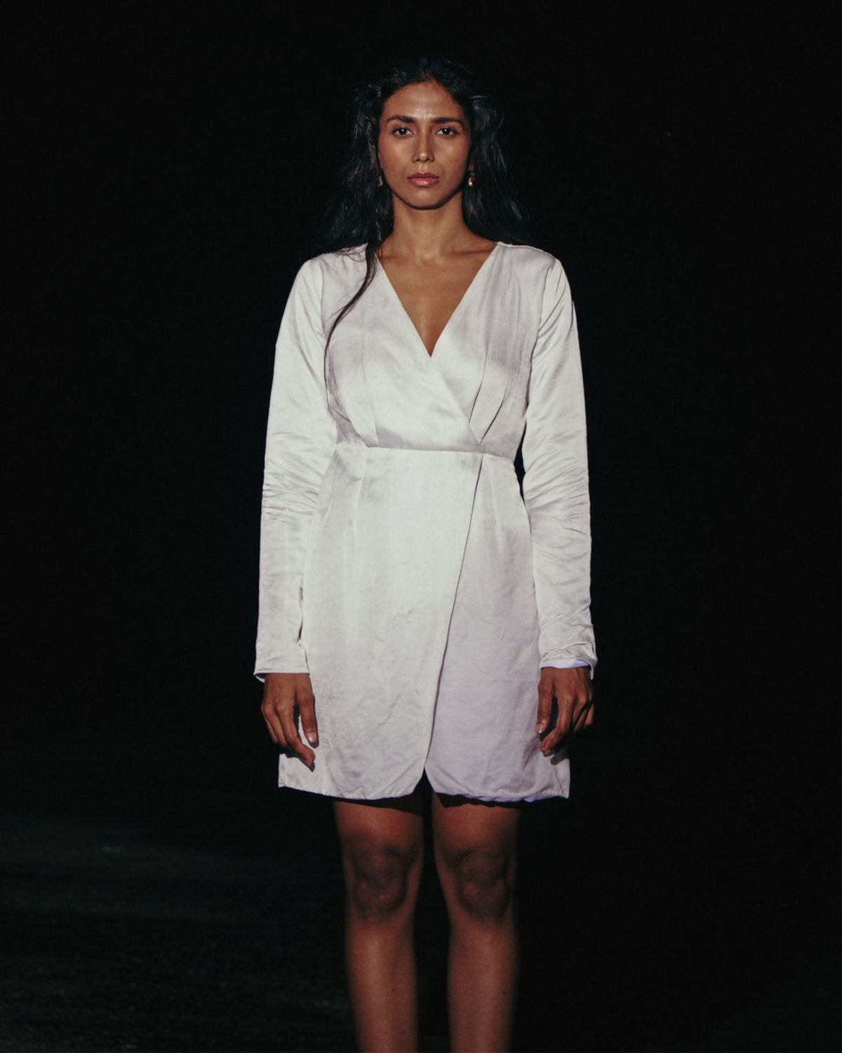 Blanco Blazer Dress