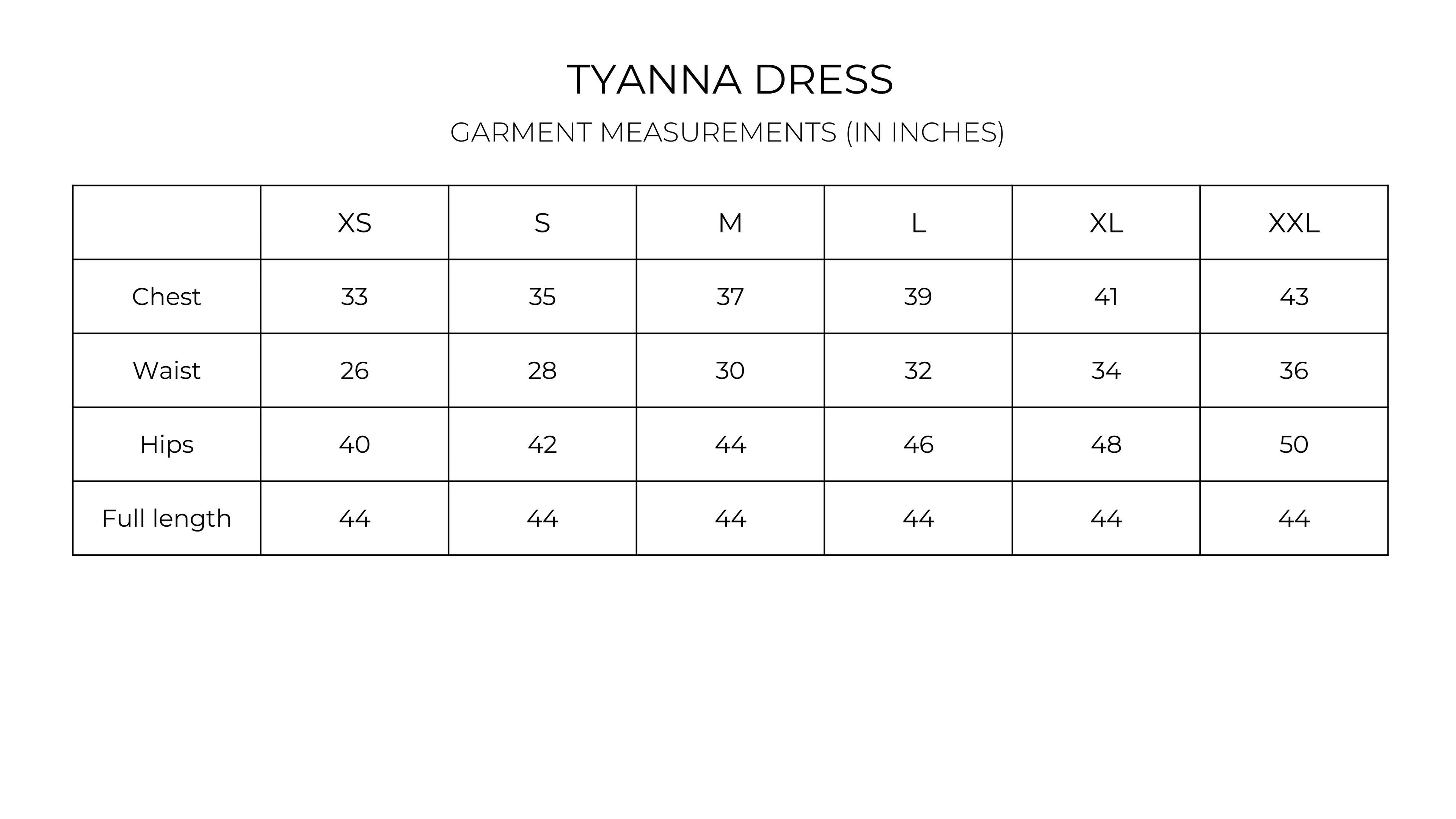 Tyanna Dress